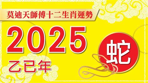 2025年生肖運程蛇